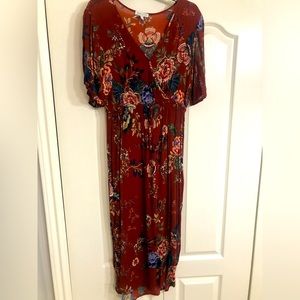 Floral boho dresses